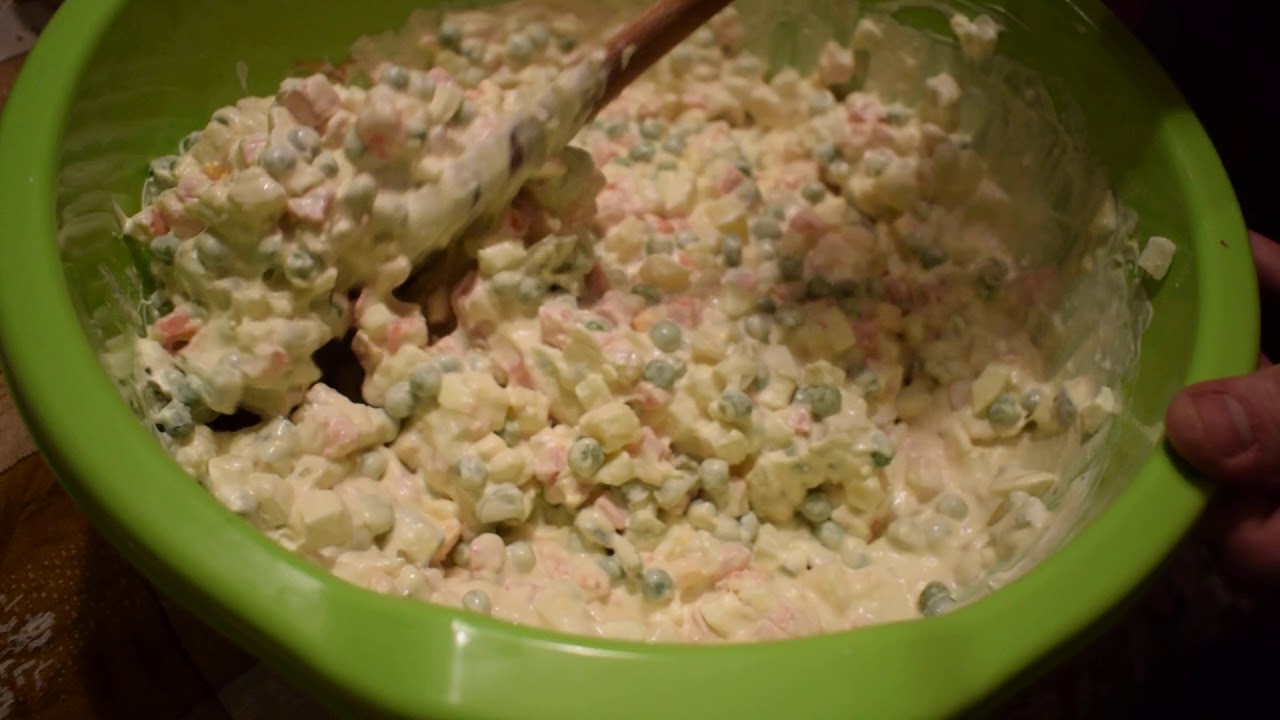 Francuska salata_Salade française YouTube