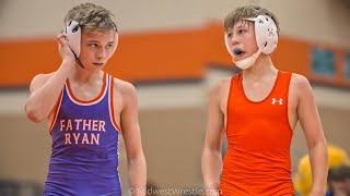 106 Ethan Lampert G Of Father Ryan Tn Vs. George Marinopoulos R Of Chicago Marist Il