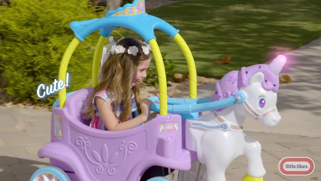 little tikes unicorn car