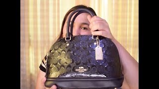 Reviews Original Coach Large Sierra Bag & How Convenient Inside