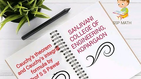 Complex integration-Cauchy