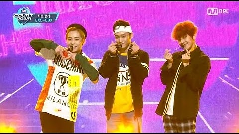 EXO-CBX「The One」（2016年11月4日放送「M COUNTDOWN」）