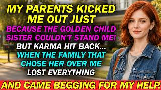 Parents Kicked Me Out Just Because the Golden Child Sister Couldn't Stand Me! But Karma Hit Back!