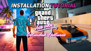 How to Install Extended Features Mod in GTA Vice City