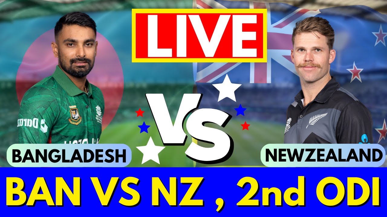 Live Bangladesh vs NewZealand