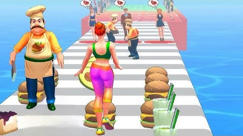 Vegan Run 3D🥑🥦The future is vegan after all! (Android,iOS)