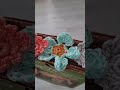 Crochet flower bookmarks. #crochet #crochetflower #crochetbookmark