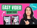 How to make a video montage - Tutorial - FREE, QUICK &amp; EASY!