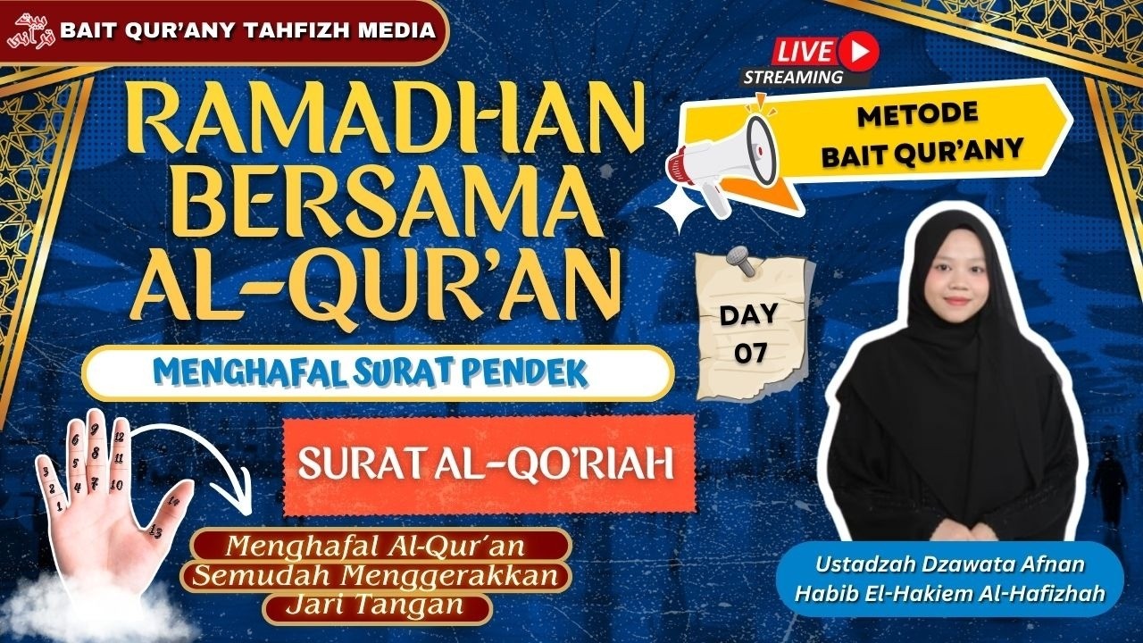 📖 Talaqqi Surah Al-Qori'ah | Metode Bait Qur'any | Ustadzah Dzawata Afnan  CHCHT,CNNLP.