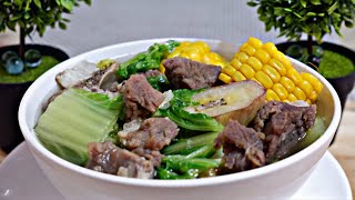 Nilagang Buto-buto ng Baka | Beef Rib Stew | Nilagang Baka Recipe | Beef Soup