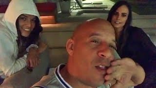 Fast Family get together | Michelle Rodriguez, Vin Diesel and Jordana Brewster
