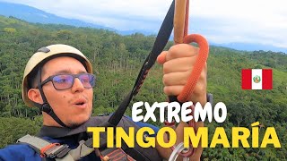 Aventura EXTREMA en TINGO MARÍA 'El CANOPY más LARGO de SUDAMÉRICA'