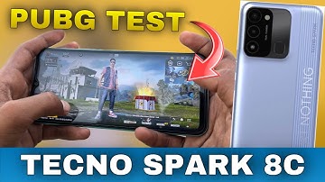 TECNO SPARK 8C PUBG TEST 2024