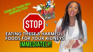 Stop Sabotaging Your Kidney Health! 5 Harmful Foods For Kidneys: The TRUTH Revealed!