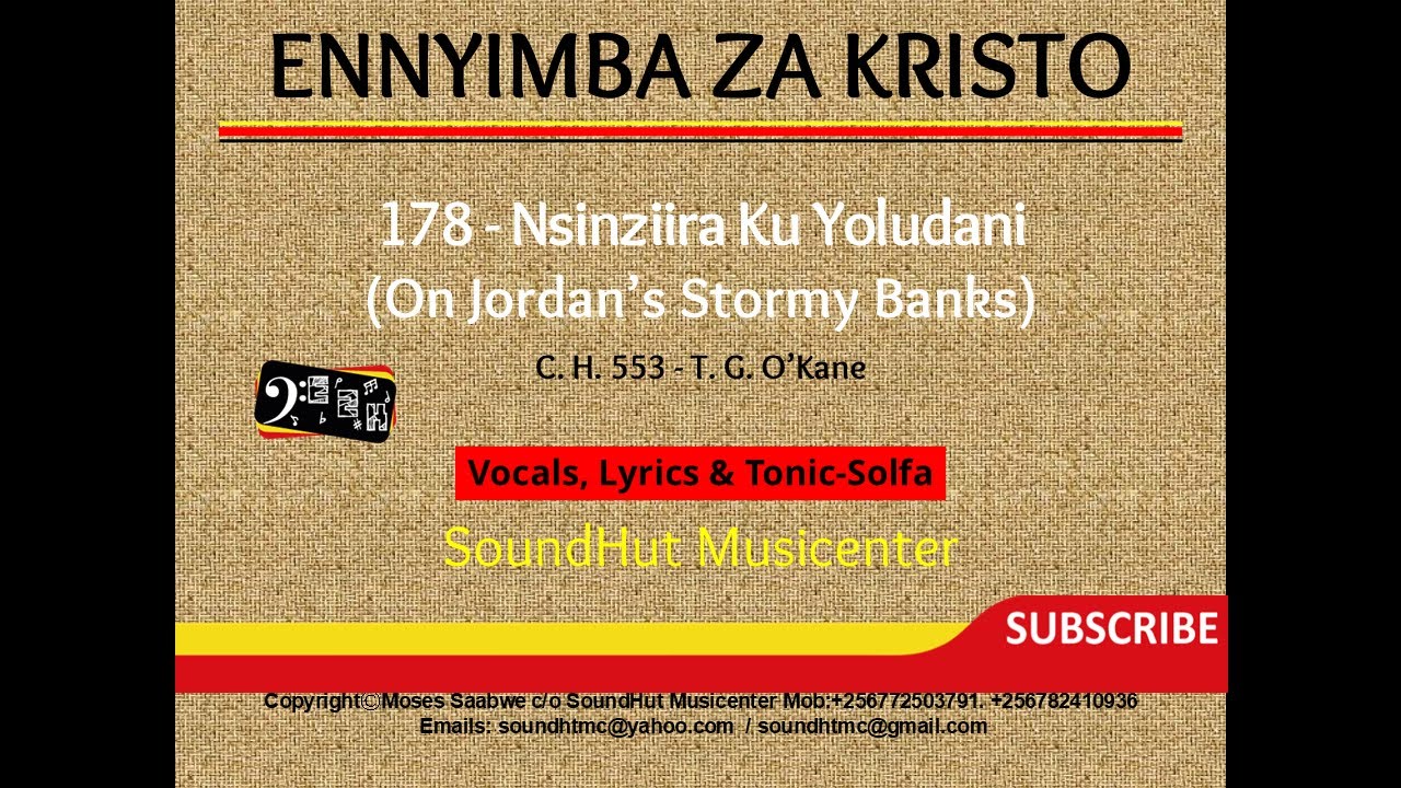 178 Nsinziira ku Yoludaani