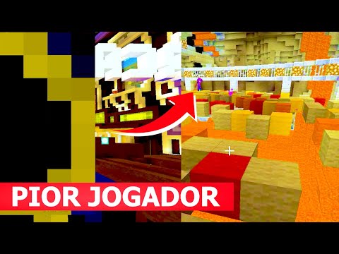 Minecraft Minigame - VOLTEI A SER O PIOR JOGADOR DO PARTY GAMES