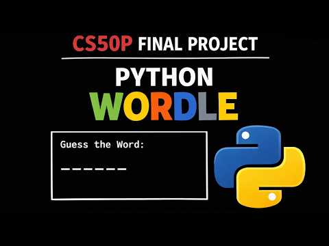 CS50P Final Project   Console Wordle