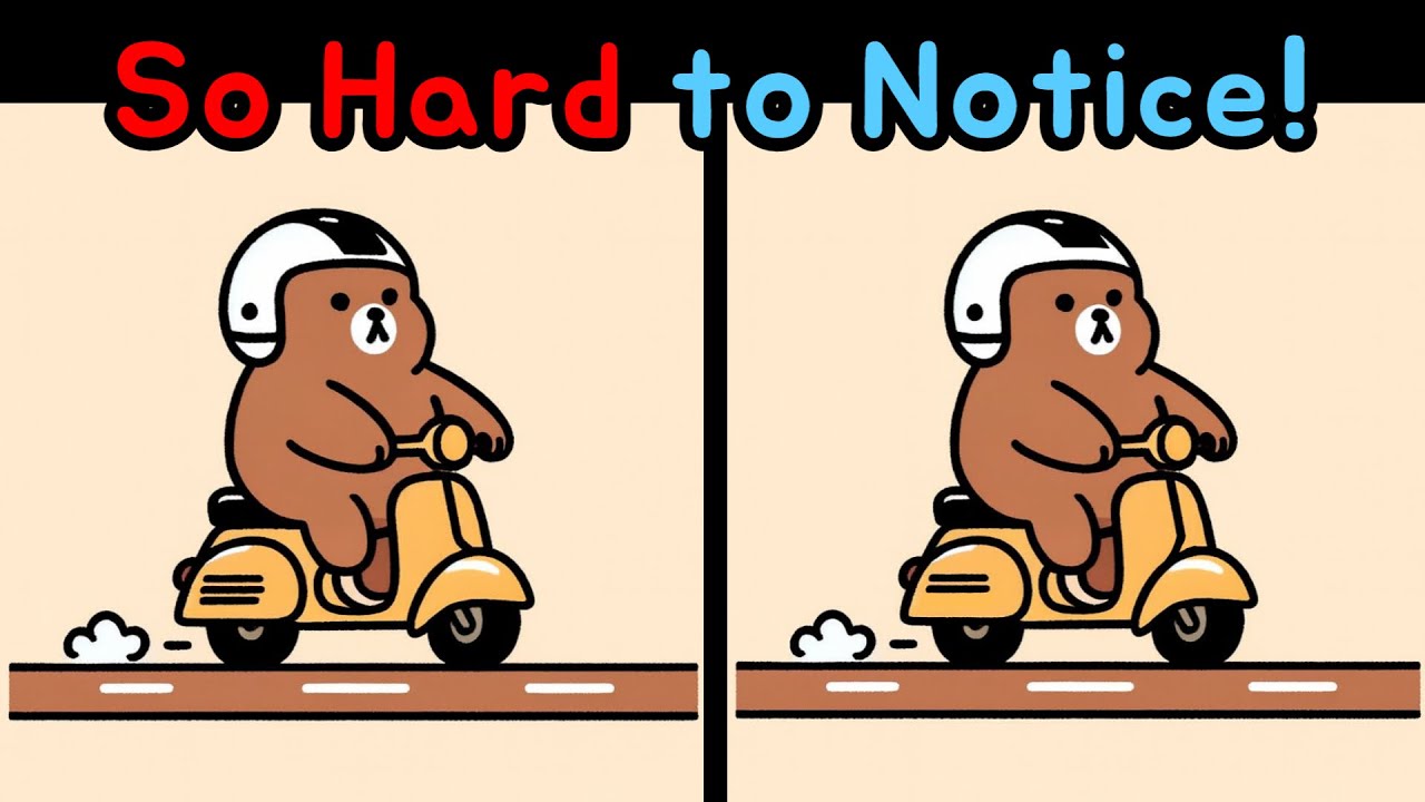 Spot The Difference: So Hard to Notice! [Find The Difference!]