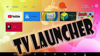 Launcher para Tv Box: TvLauncher