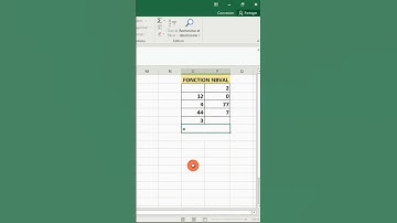 Excel La fonction NBVAL