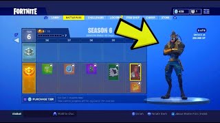 FORTNITE SEASON 6 BATTLE PASS SHOWCASE! ALL NEW SKINS, MUSIC, EMOTES, PETS!