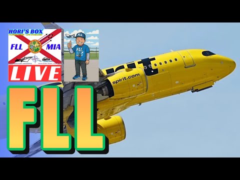 馃敶 LIVE | FLL Plane Spotting | Fort Lauderdale-Hollywood International Airport | July 13, 2025