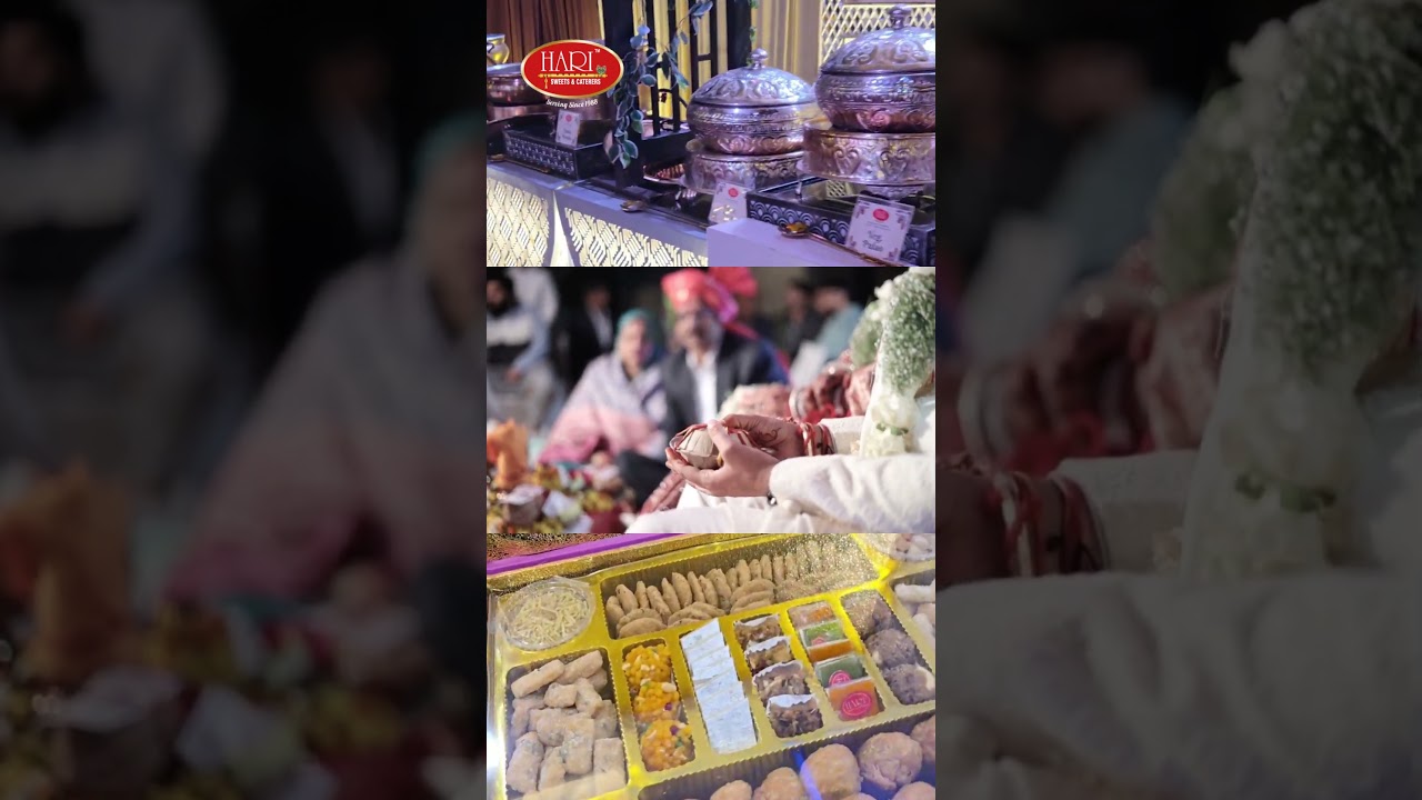 Weddings birthdays or festivals – make every celebration special with Hari Sweets Catering Services