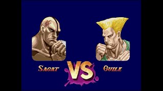 Super Street Fighter II - Parte 02 / Sagat Playing