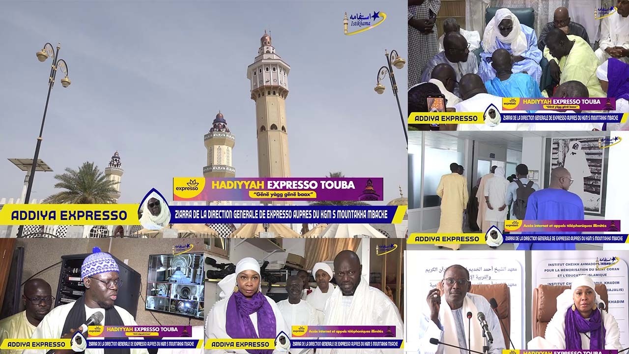 Renouvellement du projet Hadiyyah Expresso Touba - YouTube