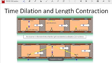 PHYS 152 Lecture 32: Length Contraction