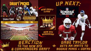 👑Commanders Kings LIVE!👑 | Back in D.C & New RFK Rendering❗ + 2025 Draft + SHOUTOUT GABE TAYLOR