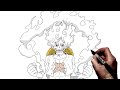 How To Draw Luffy Gear 5 | Step By Step | One Piece