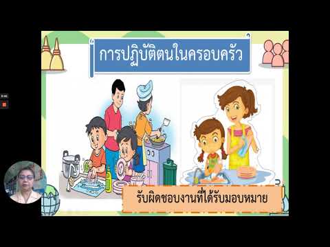 หน้าที่พลเมือง ป2 เรื่องการปฏิบัติตนตามข้อตกลง กติกา กฎ ระเบียบ และหน้าที่ในชีวิตประจำวัน