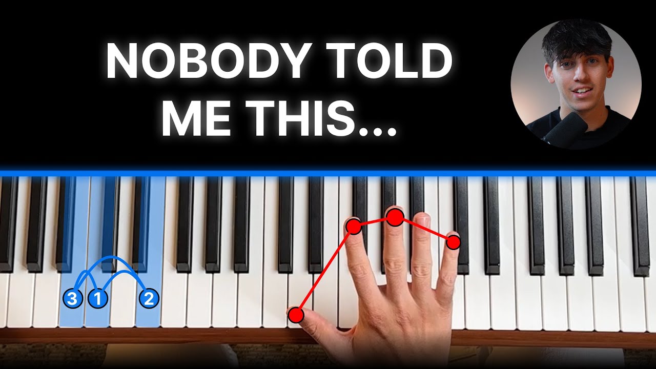 14 лет советов по игре на фортепиано всего за 7 минут