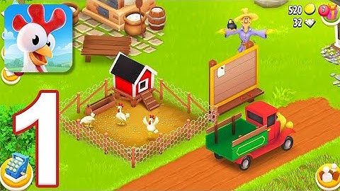 Hay Day - Gameplay Walkthrough Part 1 -Tutorial (iOS, Android)