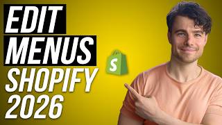 How to Edit Shopify Menu Items 2026 Update
