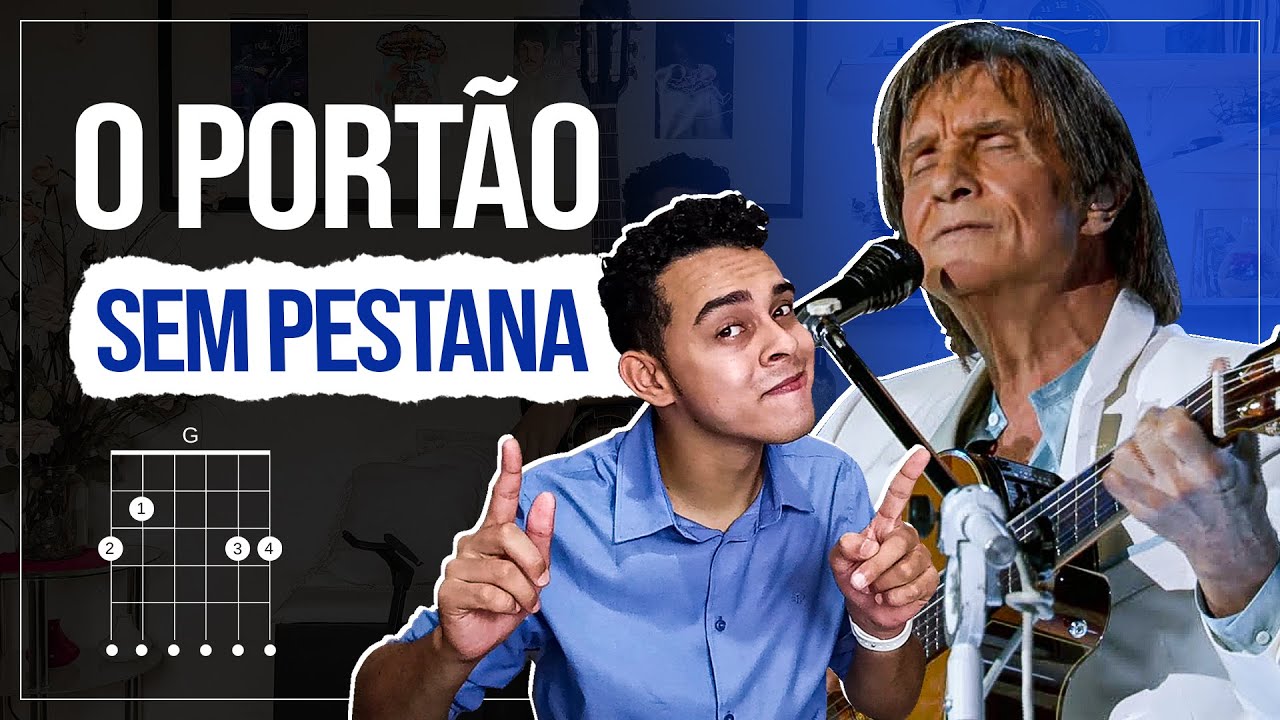 Como Tocar o Portão Roberto Carlos Simplificada No Violão