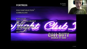 lets play custom cod waw zombies: fortress