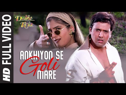 Ankhiyon Se Goli Mare - Full Video Song | Dulhe Raja | Sonu Nigam | Govinda, Raveena Tandon