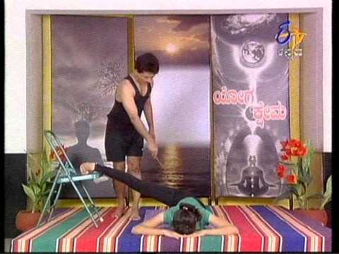 learning strategies 543 LPH exercise with lying on the stomach on the floor, keep the feet on the chair seat, sideways