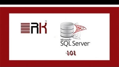 SQL Server 101 : Microsoft SQL Server for Absolute Beginners ME