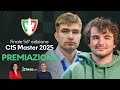 CIS Master 2025 - PREMIAZIONE