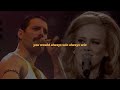 Freddie mercury ft adele  set fire to the rain ai cover