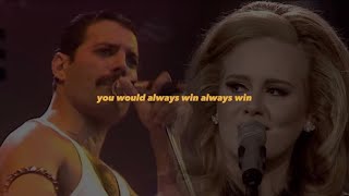 Freddie Mercury ft. Adele  Set Fire To The Rain (AI Cover)