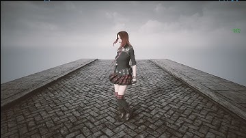 Unreal Engine 4 - Project Moon - Luna Goth Skin