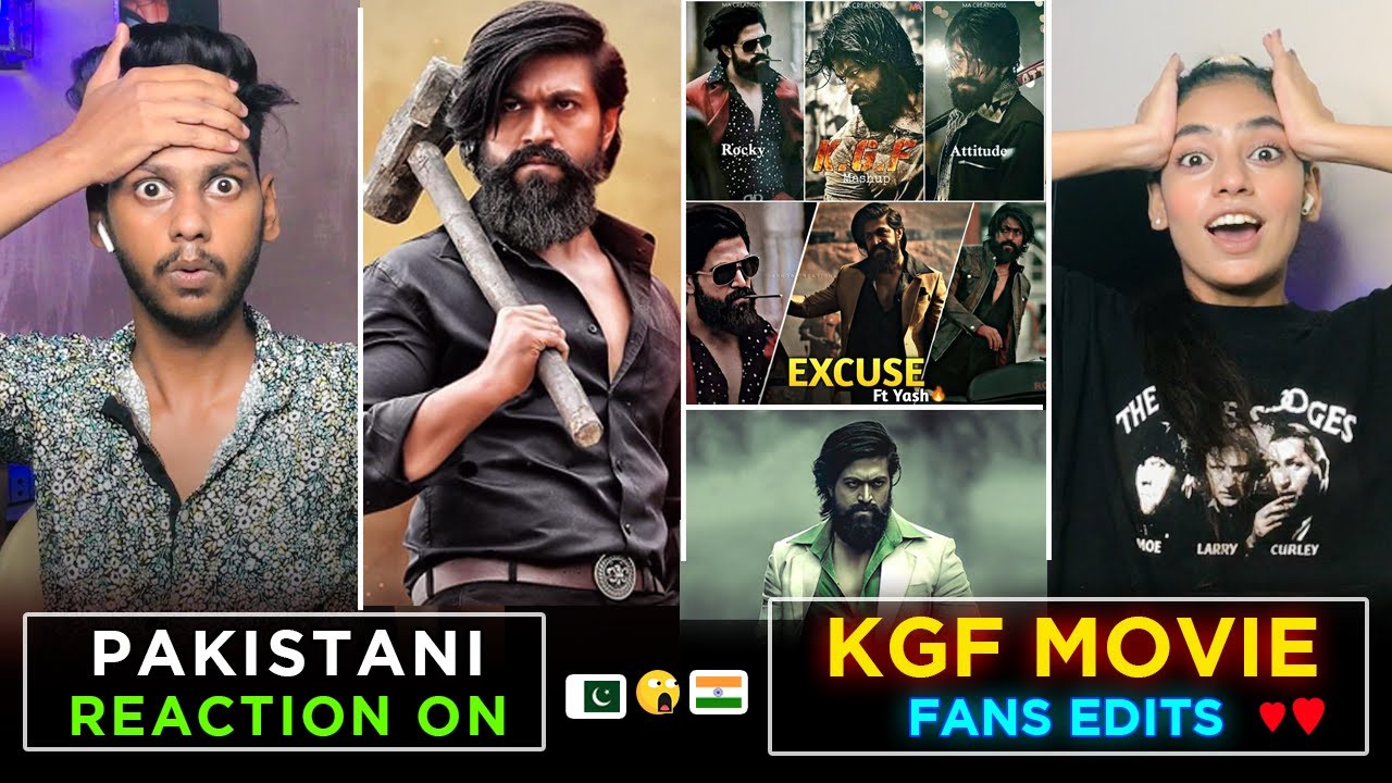 Pakistani React on KGF Chapter 2 Attitude fan Edits videos | NG Reaction