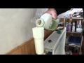 How to easily put inhibitor into a radiator on a Combi heating system