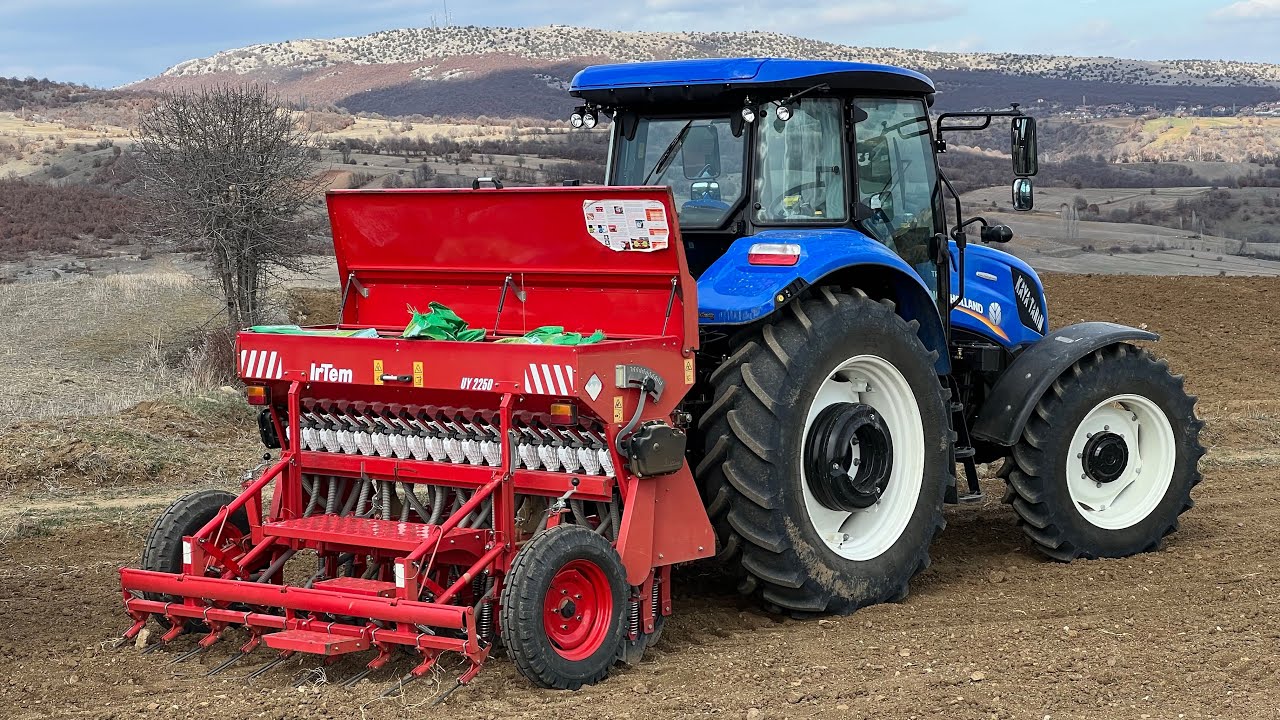 AĞIR TAVDA ( ÇAMURDA ) TIKANMAYAN MİBZER YAPMIŞLAR YEŞİL ALTIN MERCİMEK EKİYORUZ