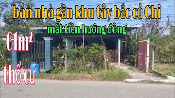 Nhà đất Củ Chi, giá rẻ, giới thiệu, mẫu nhà cấp 4, có 61m2 thổ cư, mặt tiền, thuộc ấp bàu tre 2