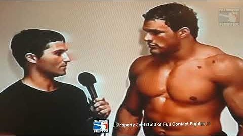 MARK KERR  INTERVIEW UFC 14 DEBUT WITH JOEL GOLD OF FULL CONTACT FIGHTER ®️ 1997